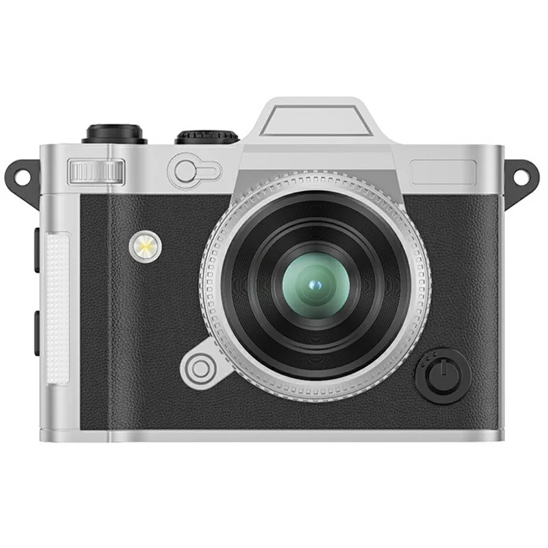 DC29S Flip Screen Camera 20MP High Definition Digital Camera For Students Campus Photography No Memory Card - Black