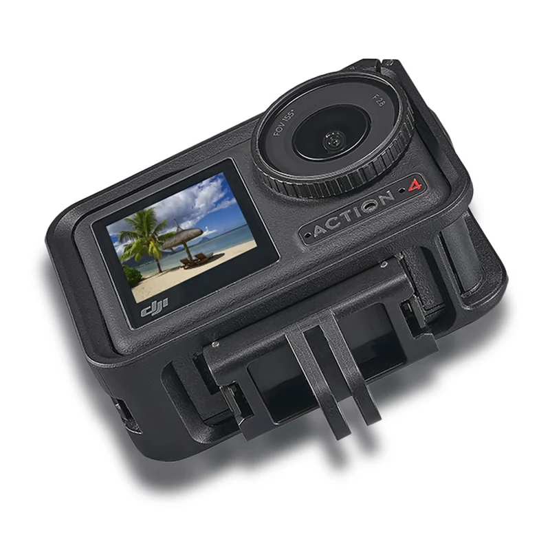 KC-543 Adaptateur magnétique de base pour DJI Osmo Action 5 Pro / 4 / 3 / Osmo 360 Caméra Adaptateur de fixation rapide - Noir