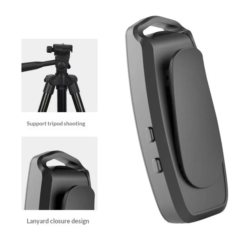 Cámara M28 4K Ultra HD para VLOG de Mascotas, Grabadora de Uso Colgante con Vista en Primera Persona - Negro
