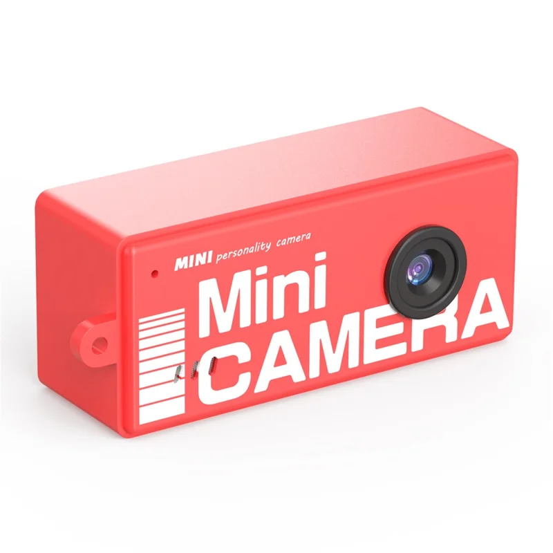 X7 0.96 Inch IPS Screen Retro Thumb Camera 1080P Full HD Recording Mini Digital Camera - Red