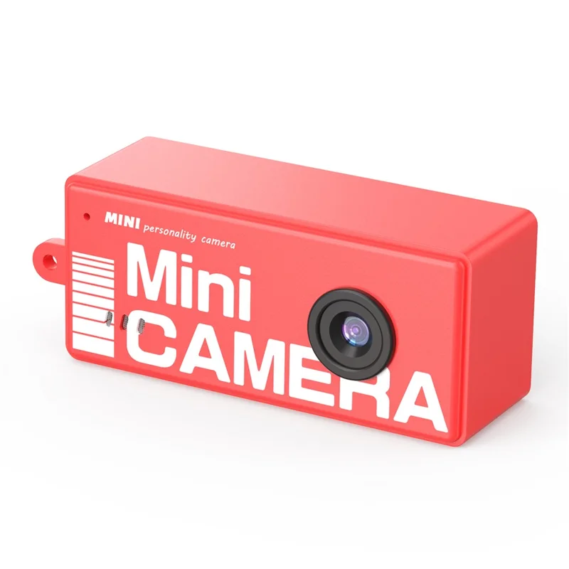 X7 0.96 Inch IPS Screen Retro Thumb Camera 1080P Full HD Recording Mini Digital Camera - Red