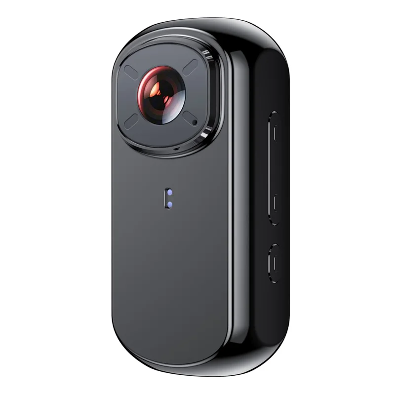 M31 4K Action Camera Outdoor Portable Thumb Camera Magnetic Charging 4K HD Pet Vlogger - Black