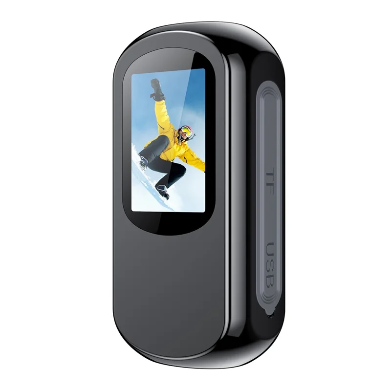 M31 4K Action Camera Outdoor Portable Thumb Camera Magnetic Charging 4K HD Pet Vlogger - Black