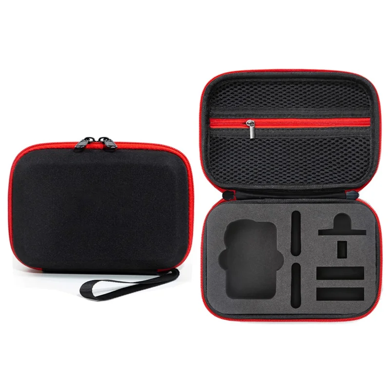 Tragecase für DJI Osmo Action 6 EVA-Hartschalen-Transportcase Zubehör Organizer Tragbare Reisetasche - Schwarz
