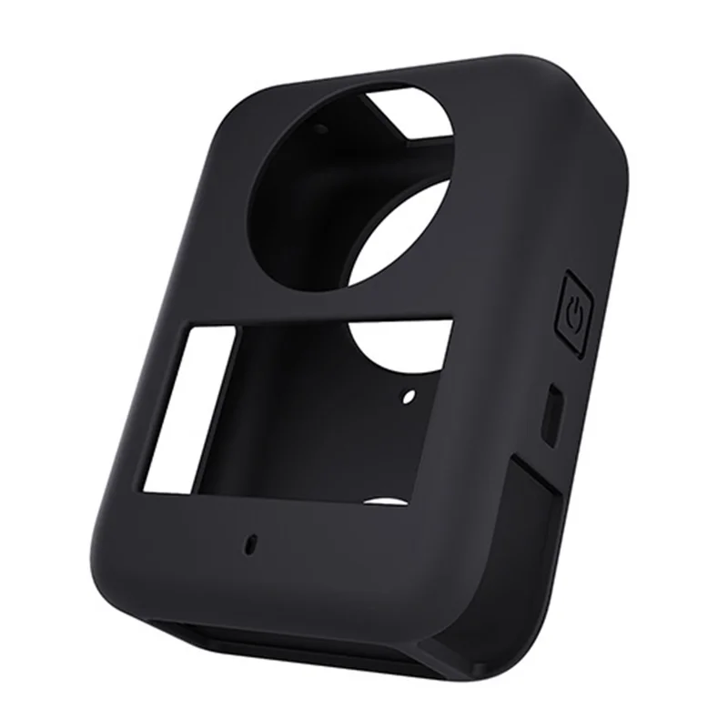 Custodia in Silicone per Fotocamera Panoramica DJI Osmo 360, Copertura Protettiva Antiurto e Antipolvere - Nero