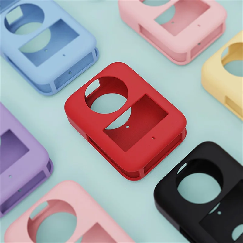 Custodia in Silicone per Fotocamera Panoramica DJI Osmo 360, Copertura Protettiva Antiurto e Antipolvere - Nero