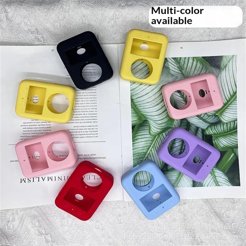 Custodia in Silicone per Fotocamera Panoramica DJI Osmo 360, Copertura Protettiva Antiurto e Antipolvere - Nero