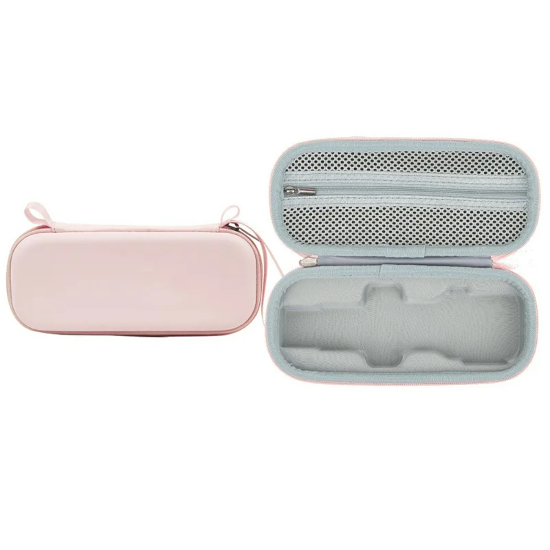 Carrying Case for Insta360 Luna Ultra Handheld Gimbal Camera PU Protective Storage Bag Portable Travel Pouch - Pink