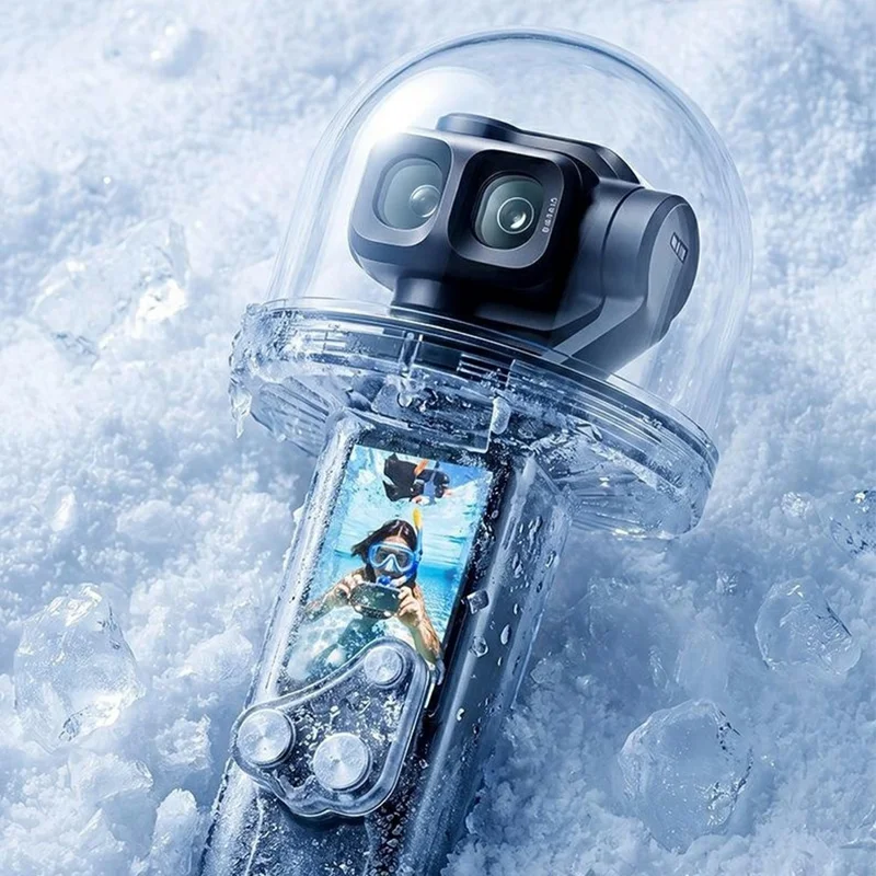 Водонепроницаемый корпус для DJI Osmo Pocket 4P, IPX8, глубина погружения 50 м, водолазный корпус с кнопками из нержавеющей стали