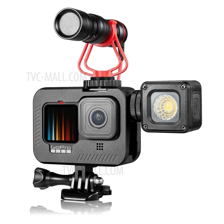 Aluminum Alloy Frame Housing Case for GoPro Hero 9 Black Action Camera
