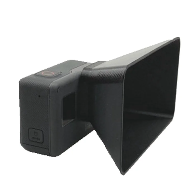AT1169 Anti-glare Lens Hood Camera Bayonet Square Lens Hood (Tamanho L) para a GoPro Hero 5 6 7 Black Action Camera