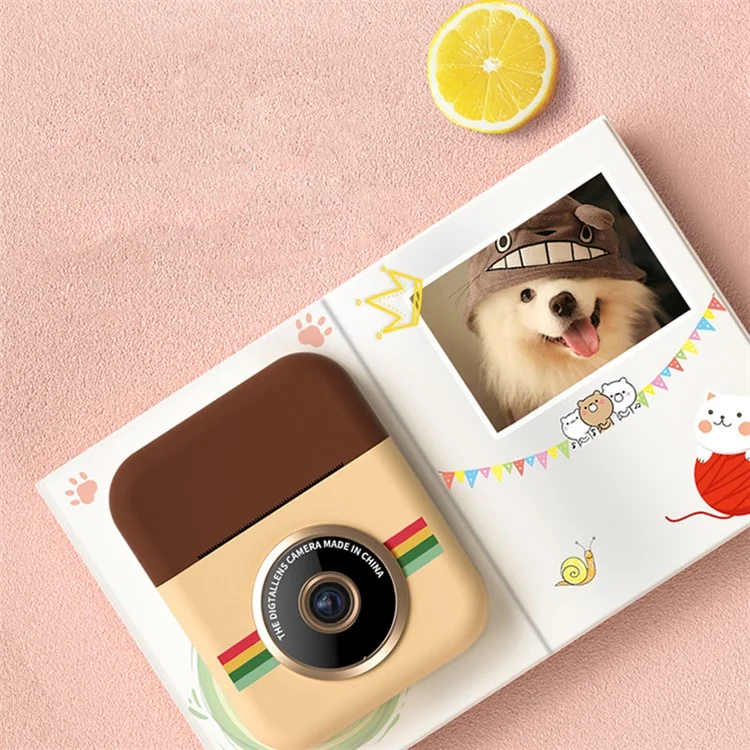 H1 Children Instant Print Camera 2.4inch 1080P HD Digital Camera with Thermal Paper