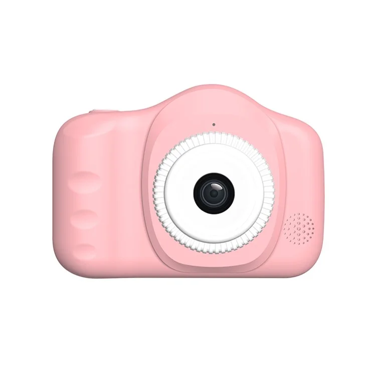 X600 cámara digital para niños de 3.5 pulgadas con pantalla grande 1080P (sin tarjeta TF) - Rosa