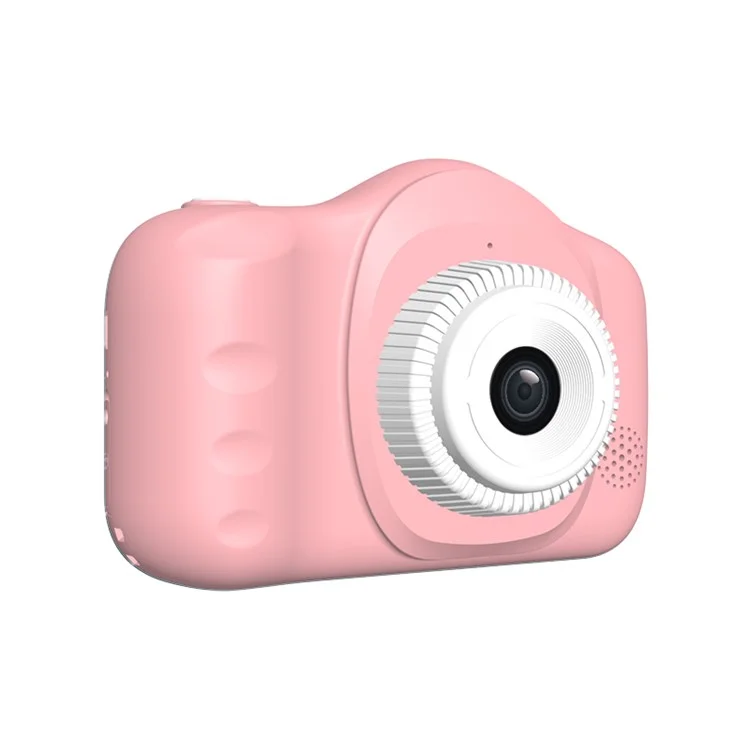 X600 cámara digital para niños de 3.5 pulgadas con pantalla grande 1080P (sin tarjeta TF) - Rosa