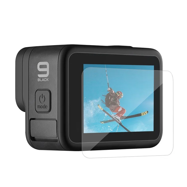 Telesin Lens + Front и Back LCD -дисплей Tremed Glass Plam Для Gopro 9