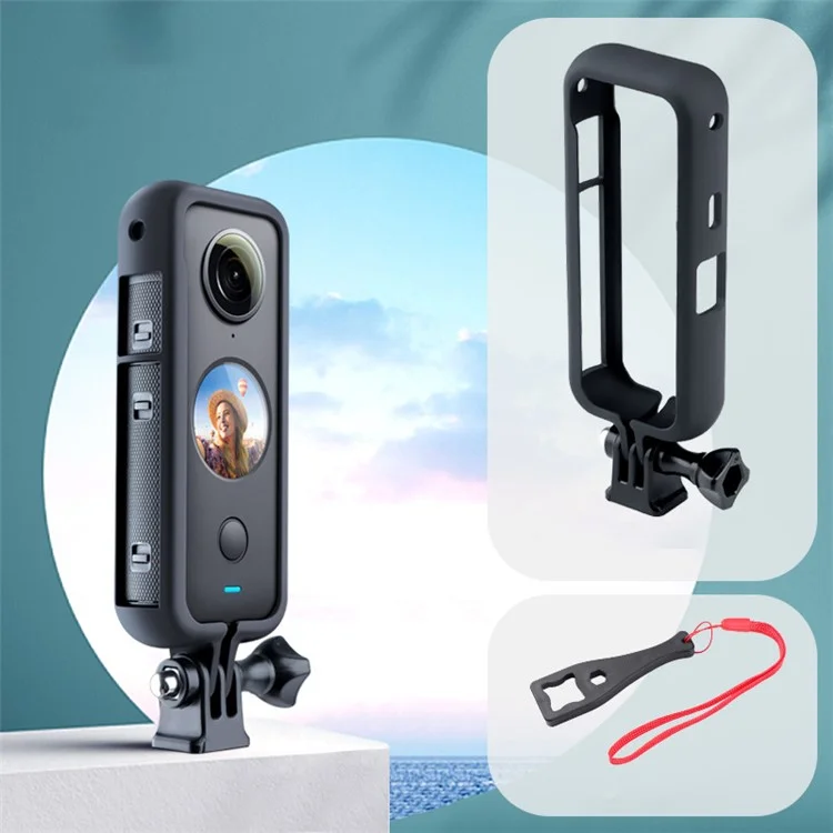 Camera Side Frame Adapter Quick Release Camera Bracket Holder for Insta360 One X2