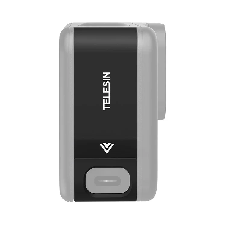 TELESIN GP-CLC-902 Metal Frame Battery Side Cover with Charging Hole for GoPro Hero 9
