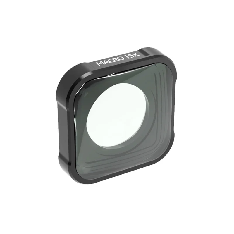 SHEINGKA G9-01 HD 15X Macro Lens Optical Glass Camera Lens for GoPro Hero 9/10 Action Camera