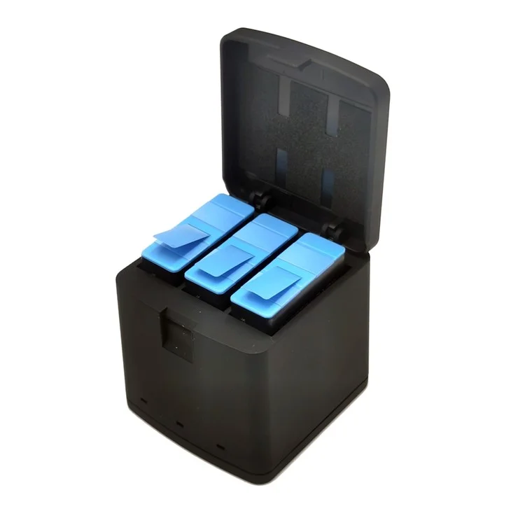 AT1271 3-Channel USB Charger Battery Charging Station with LED Indicator for GoPro Hero 9/10