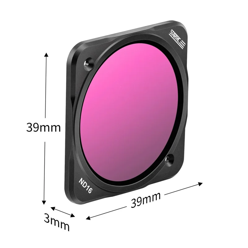 STARTRC 1110289 4Pcs/Set HD Optical Glass CPL ND16/32/64 Camera Lens Filters Kit for DJI Action 2