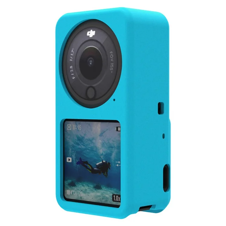 Agdy05 Shock -resean Soft Silicone Case Camer Camer - Синий