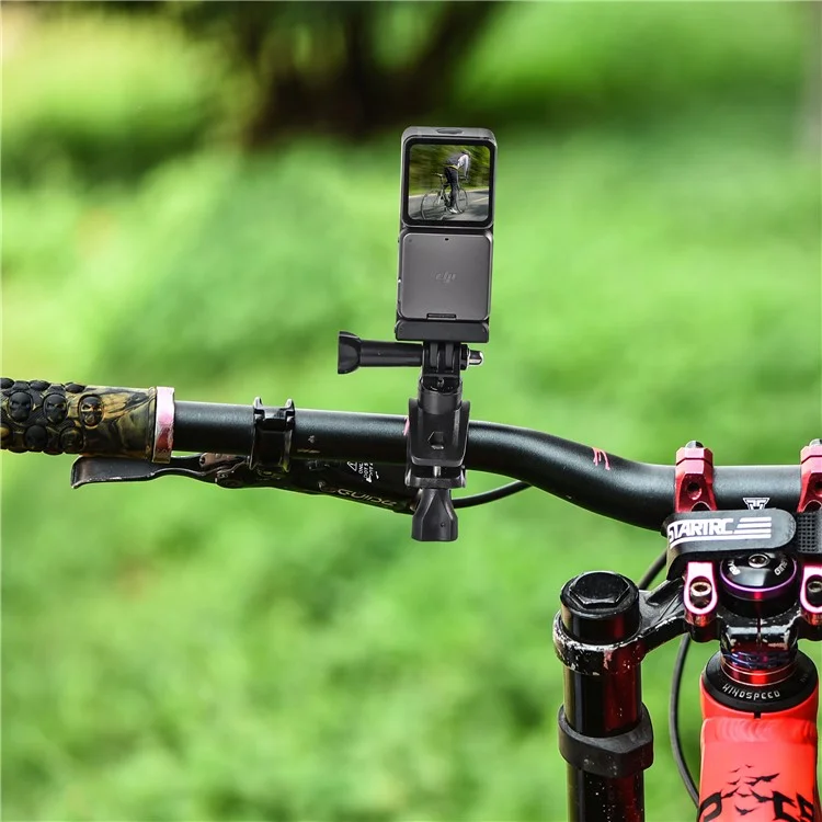 STARTRC 1110319 Bicycle Camera Holder MTB Bike Handlebar Mount POM Bracket for DJI Action 2