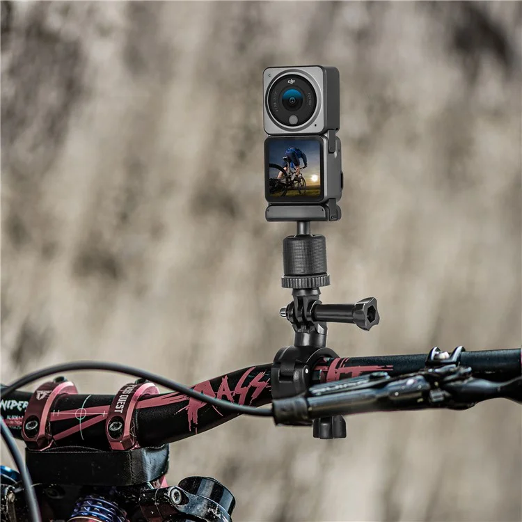 STARTRC 1110319 Bicycle Camera Holder MTB Bike Handlebar Mount POM Bracket for DJI Action 2
