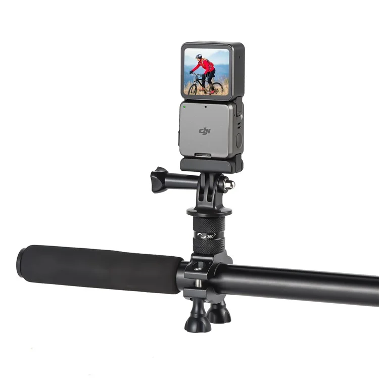 Startrc 1110320 Pour DJI Action 2 / Osmo Action Bicycle Motorcycle Bike Gopy Moupping Clip Clip Kit Camerie Accessoires