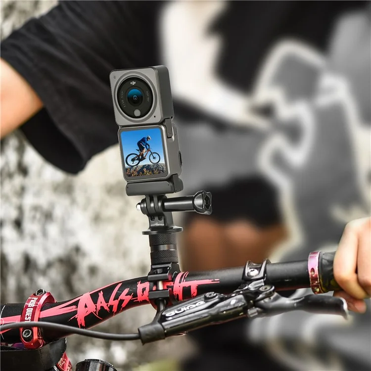 Startrc 1110320 Pour DJI Action 2 / Osmo Action Bicycle Motorcycle Bike Gopy Moupping Clip Clip Kit Camerie Accessoires