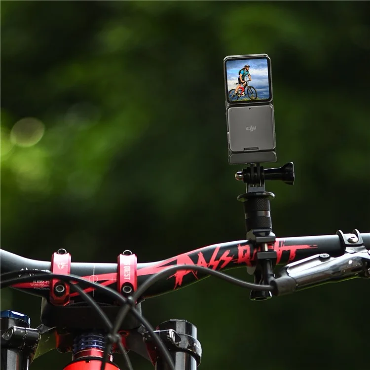 Startrc 1110320 Pour DJI Action 2 / Osmo Action Bicycle Motorcycle Bike Gopy Moupping Clip Clip Kit Camerie Accessoires