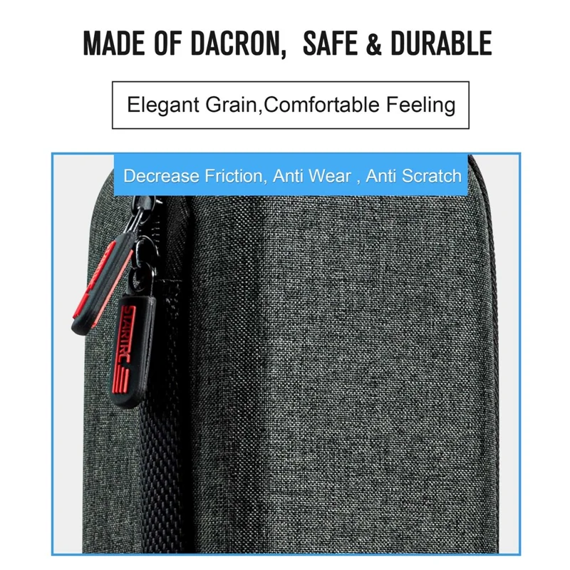 STARTRC 1110379 Anti-Drop Spezielles tragbares Großraumaufbewahrungstasche mit praktischem Tragegurt für DJI Osmo Pocket 2