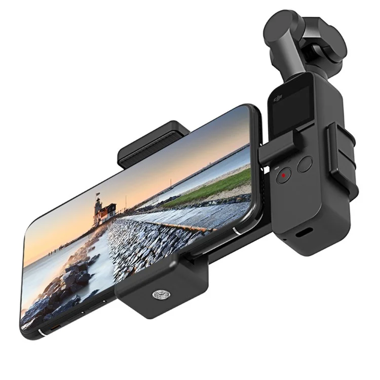 AGDY30 Mobile Phone Securing Clip Holder Extended Bracket for DJI Osmo Pocket/Pocket 2