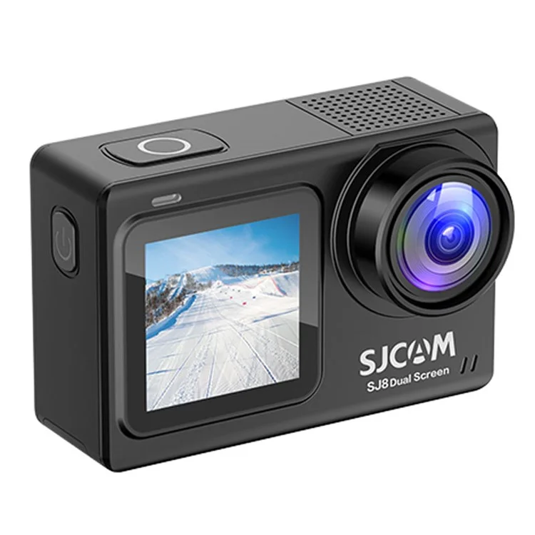 Caméra d'action à double écran SJCAM SJ8 2,33" Écran tactile 4K HD Multifonctions Étanche Enregistreur de conduite avec vision nocturne pour la photographie
