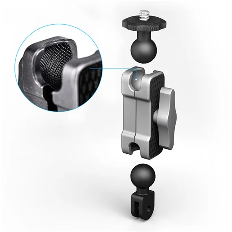 Startrc Universal Camera Fixing Bracket Extender Holder Magic Arm Adapter Multifinectional 1/4 '' Trou Cold Shoe Mount Mount