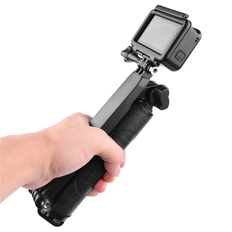 TELESIN GP-MFW-300 per fotocamera d'azione GoPro Bastone per selfie impermeabile Treppiede Supporto Braccio di presa a 3 vie Monopiede