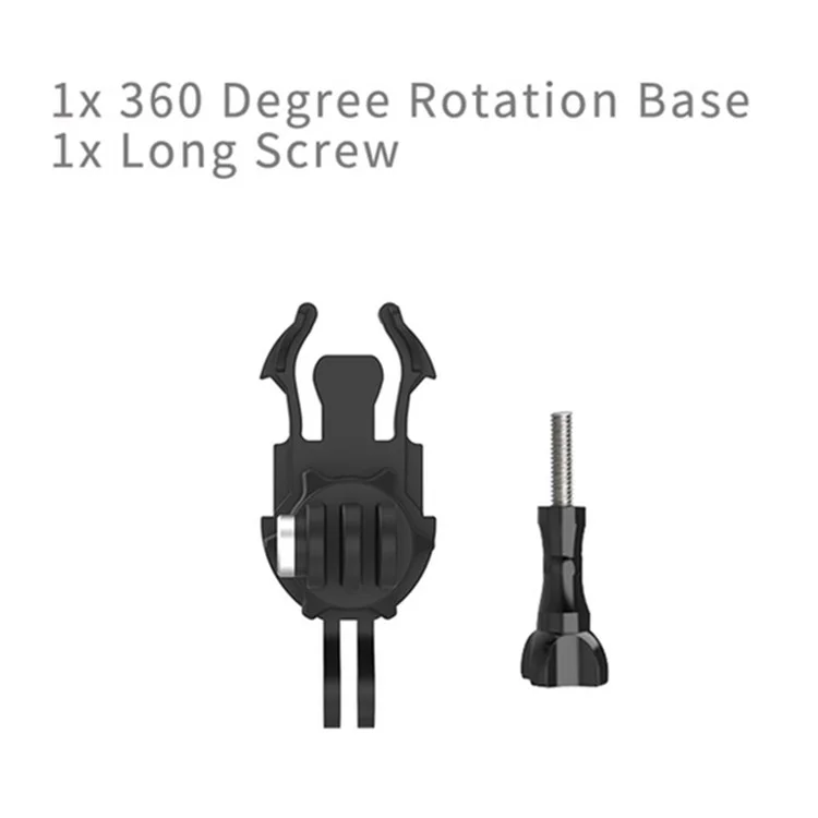 TELESIN TE-ZJZ-001 For GoPro Hero/DJI Action 2 Backpack Shoulder Strap Action Camera Bracket Mount Stand
