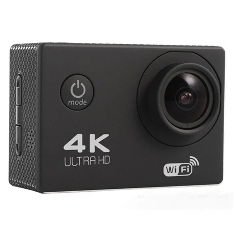 SJ4000 SD3H-2 4K 30FPS WiFi Action Camera Ultra HD Extreme Sports DV Camera with Waterproof Case - Black