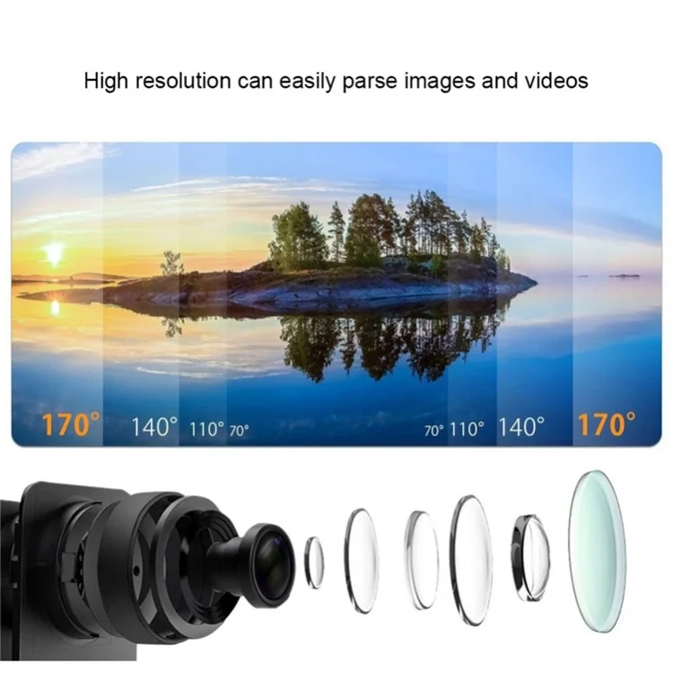 SJ4000 SD3H-2 4K 30FPS WiFi Action Camera Ultra HD Extreme Sports DV Camera with Waterproof Case - Rose