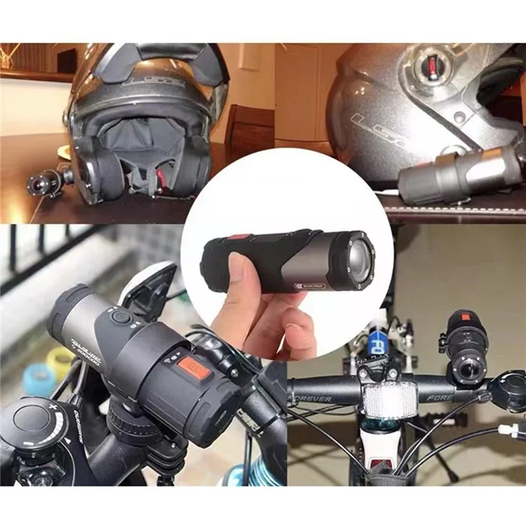 SOOCOO S20+ 4K HD Caméscope Étanche Appareil Photo Sports Extérieurs WiFi Moto Vélo Enregistreur Vidéo