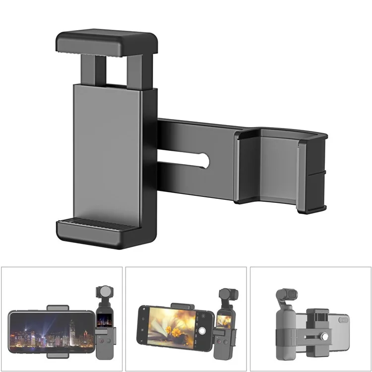 Para DJI Osmo Pocket 2 Gimbal Camera Handheld Phone Holder Foldable Phone Adapter