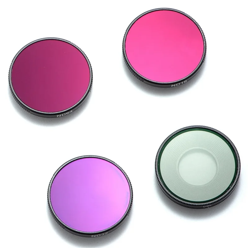 Filtri Dell'obiettivo da 4 Pacchetti Startrc 1111365 Per DJI Action 3, Set di Filtri Per Lenti Per Fotocamera Include ND16, ND32, ND64, CPL
