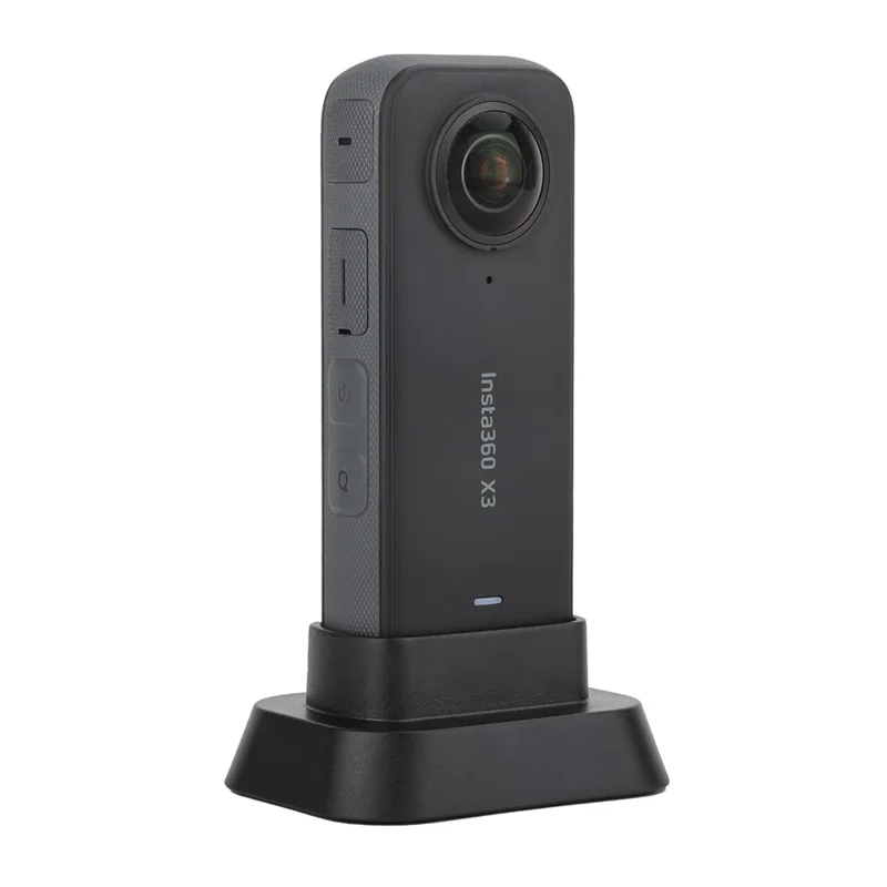 SUNNYLIFE IST-DZ493 Desktop Stand Base for Insta360 X3 Camera, Anti-slip Panoramic Camera Accessories Bottom Base with 1 / 4 Inch Screw Adapter