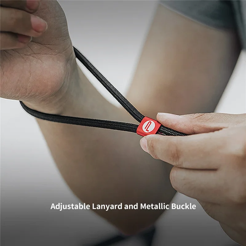 PGYTECH P-32C-030 For DJI Osmo Action 3 Camera Protective Case Soft Silicone Sleeve with Lens Cover and Lanyard