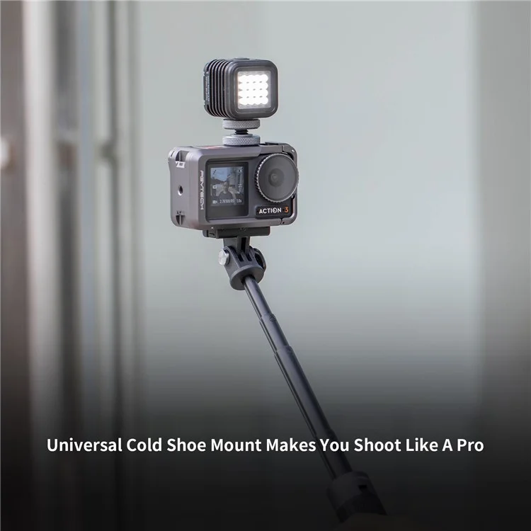 Pgytech P-32C-020 Camera Cage Для DJI Osmo Action 3 Алюминиевый Сплав Защитный Корпус