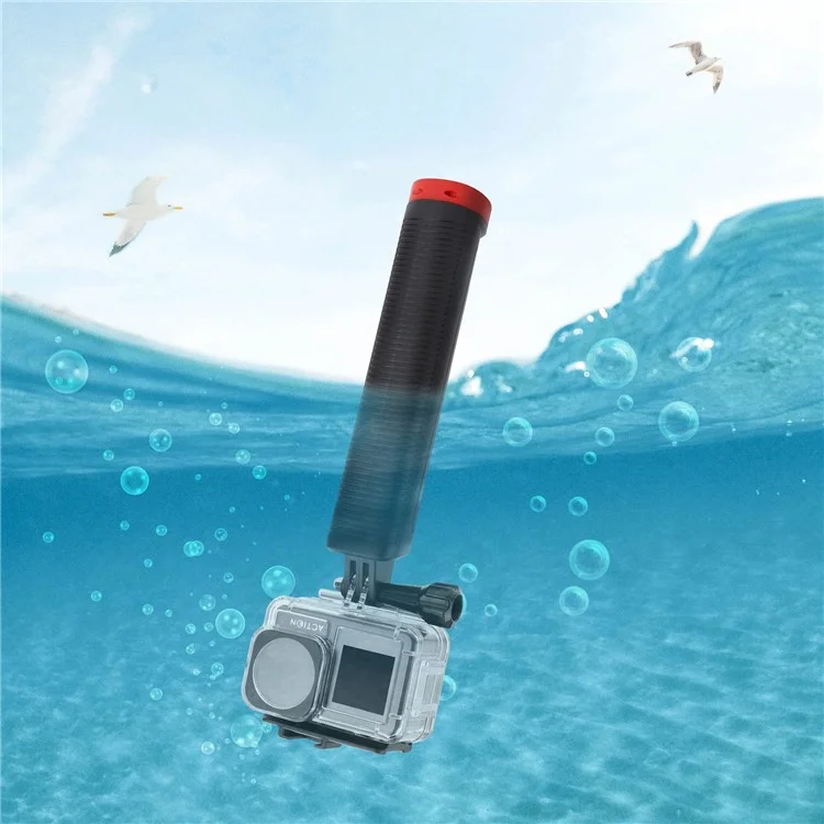 OA3-FS520 Camera Lens Diving Filter for DJI OSMO Action 3 Camera Tempered Glass Filter for Underwater Photography - Red