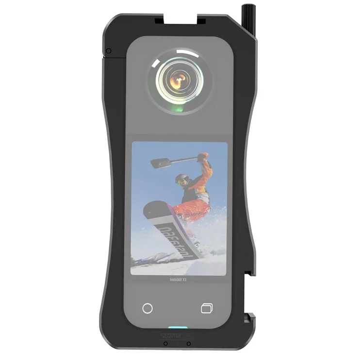 STARTRC 1YIN0003 For Insta360 X3 Camera Cage Aluminum Alloy Protective Case Expansion Frame