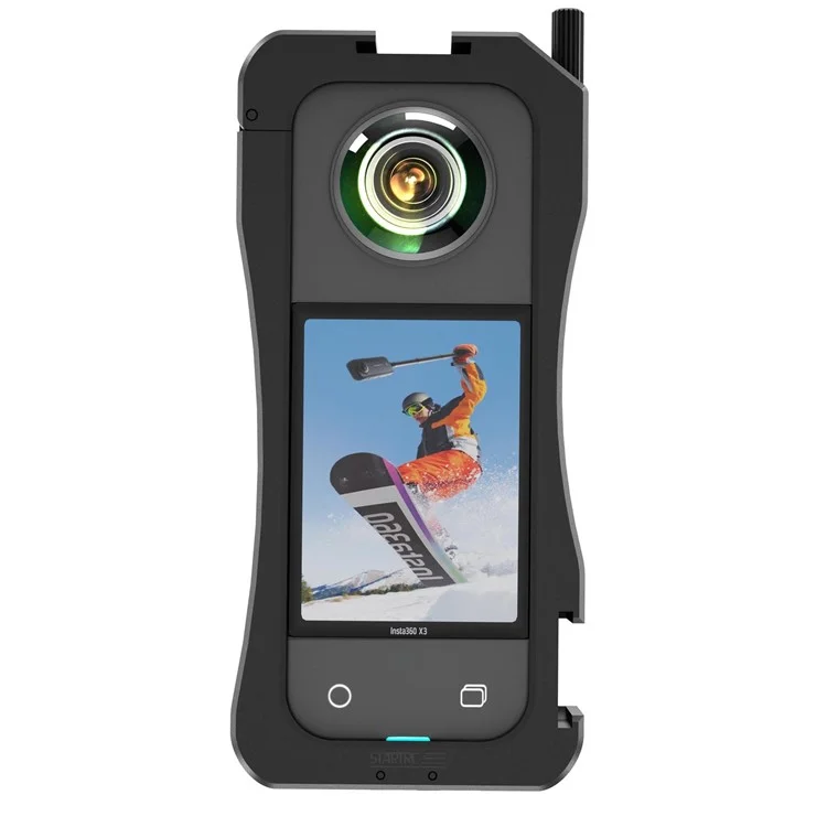 STARTRC 1YIN0003 For Insta360 X3 Camera Cage Aluminum Alloy Protective Case Expansion Frame