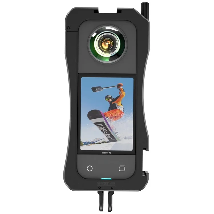 STARTRC 1YIN0003 For Insta360 X3 Camera Cage Aluminum Alloy Protective Case Expansion Frame