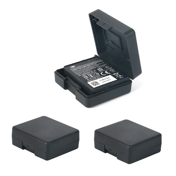 2Pcs Battery Storage Case for DJI Osmo Action 3 / Action 4 Action Camera Accessories Protective Box