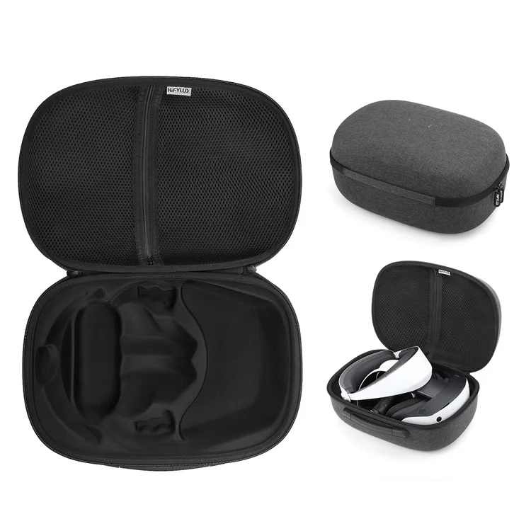 HIFYLUX PS-BF28 For Sony PlayStation VR2 Hard Carrying Case Storage Bag Protection Pouch VR Game Accessories